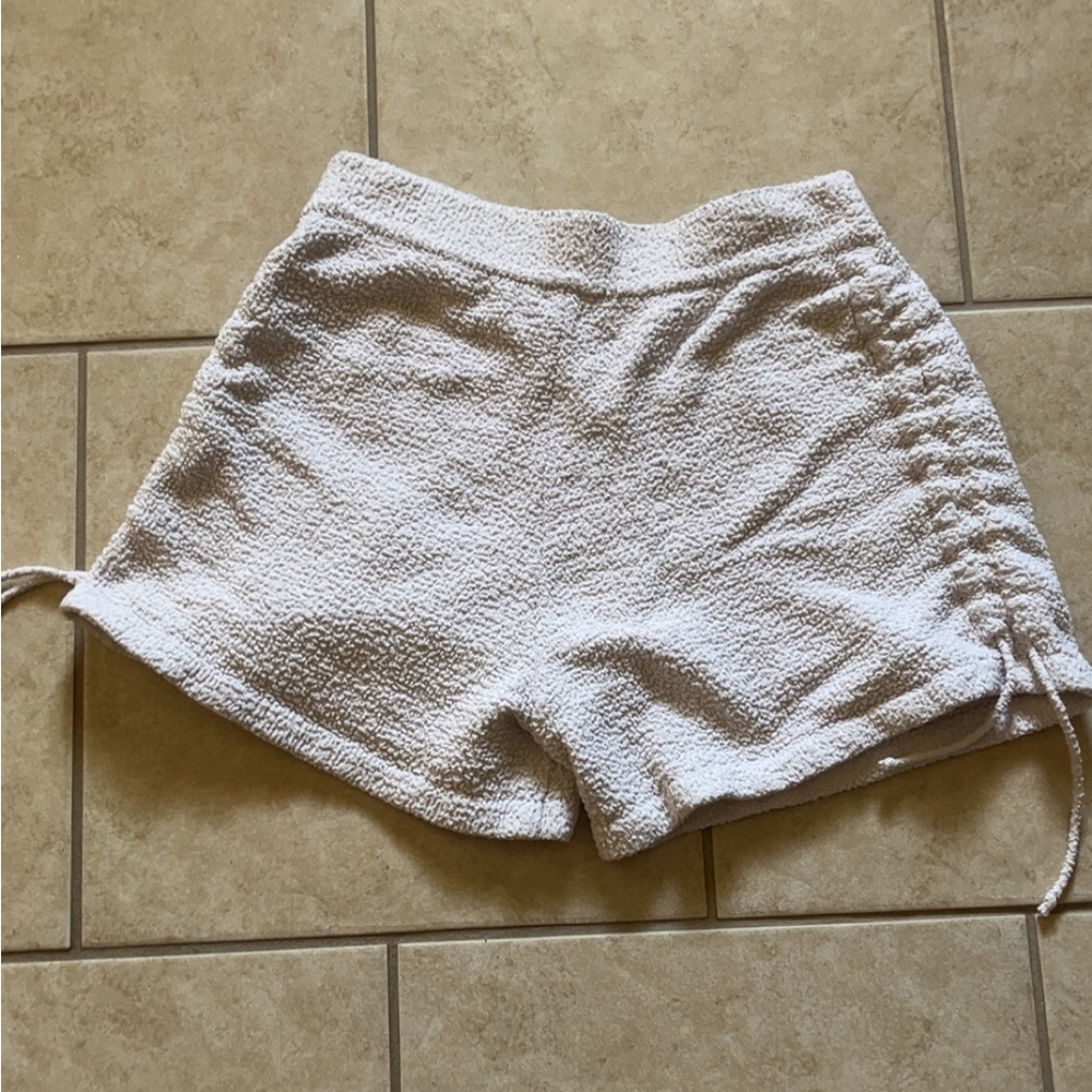 Buff bunny collection soft side scrunch/ tie shorts M - Picture 2 of 3